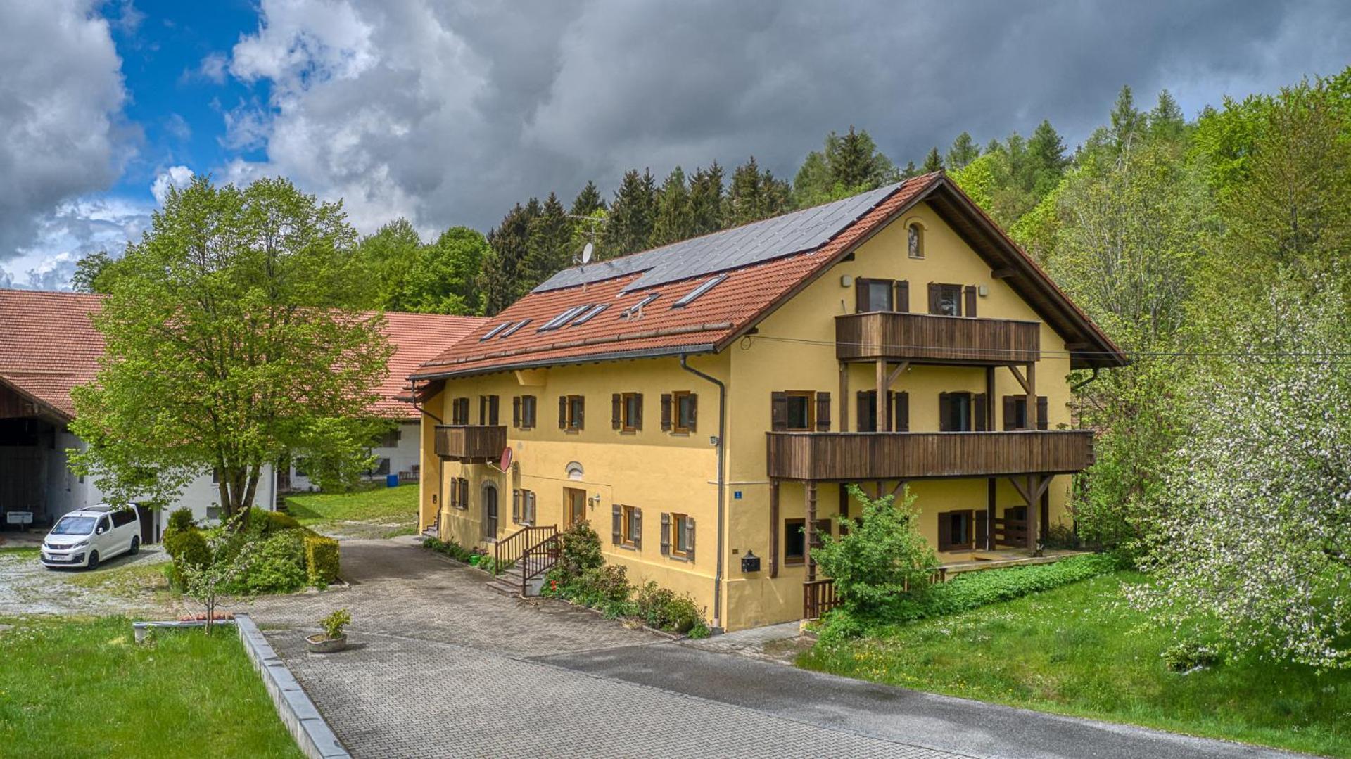 Ferienwohnung „Rose“ Wiesenfelden Exteriör bild